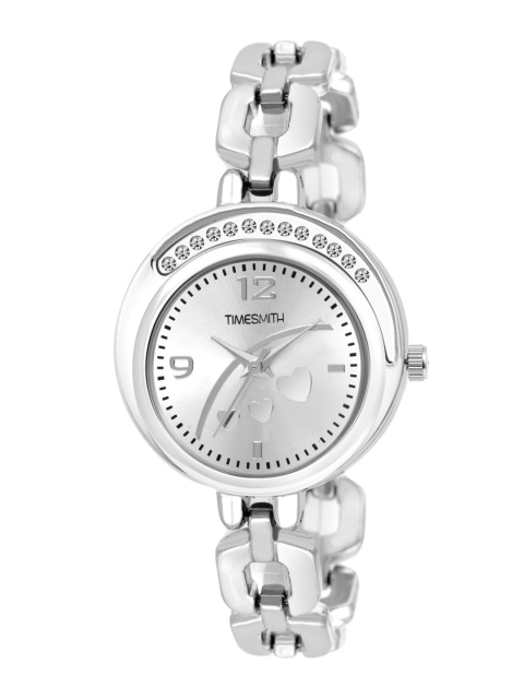 

TIMESMITH Women Silver-Toned Analogue Watch TSC-089febs