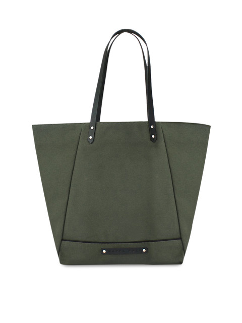 

NAPPADORI Jhola Bag Olive Green Canvas Unisex Tote Bag