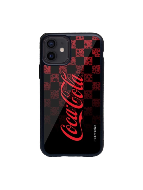 

macmerise Black & Red Fizz Glass iPhone 12 Phone Case