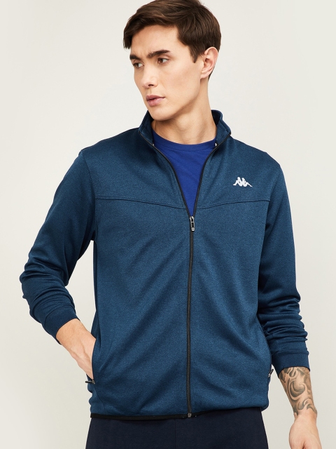 

Kappa Men Teal Solid Sweatshirt
