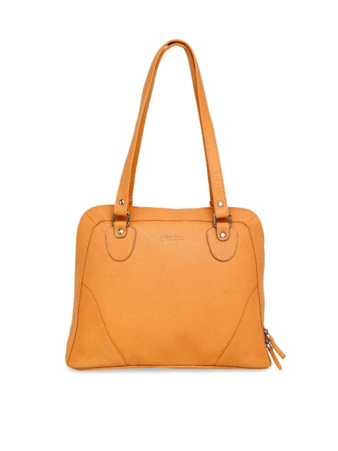 

WildHorn Yellow Solid Handheld Bag