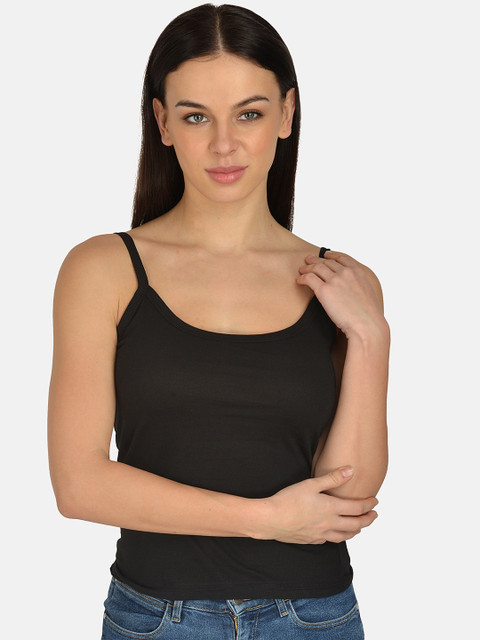 

mod & shy Women Black Solid Camisole