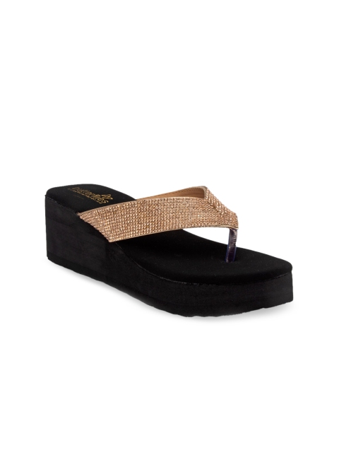 

Butterflies Women Copper-Toned Solid Sandals
