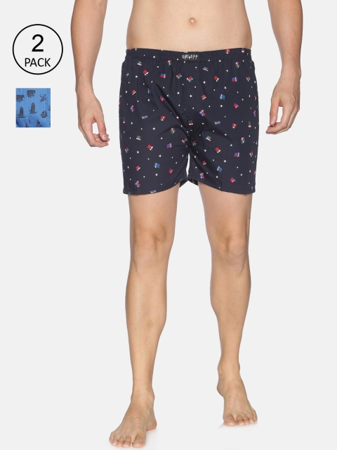 

SHOWOFF Men Pack of 2 Assorted Slim-Fit Boxers SB127-SB128