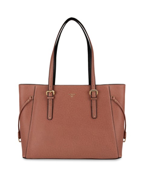 

Da Milano Pink Textured Shoulder Bag