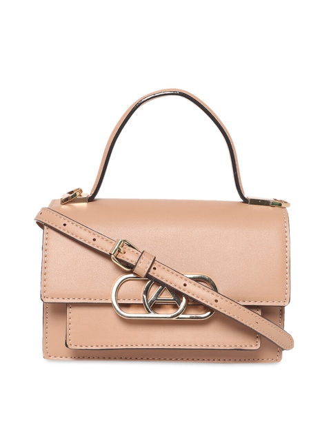 

ALDO Beige Solid Satchel