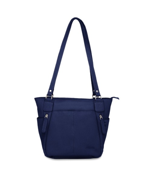 

WildHorn Blue Textured Shoulder Bag