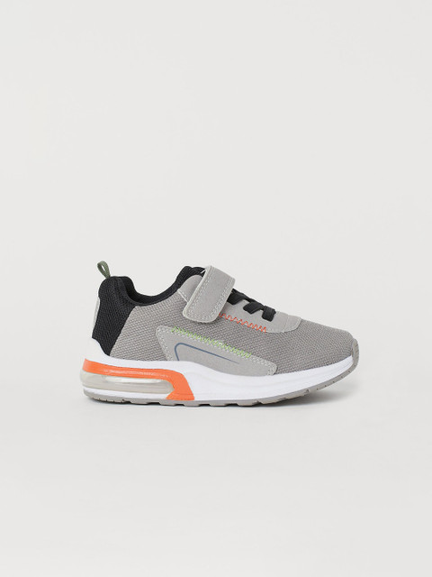 

H&M Boys Grey & Black Mesh Trainers