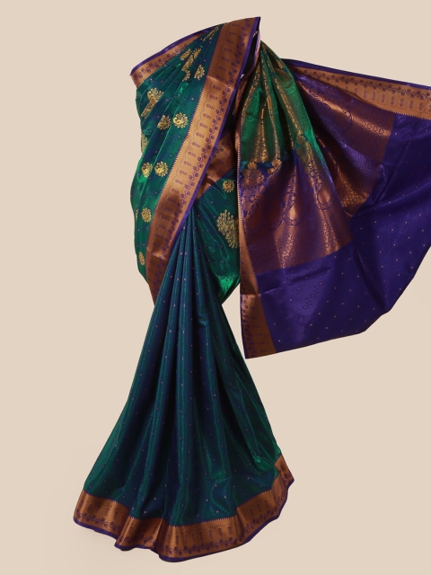 

Pothys Green Woven Design Art Silk Saree