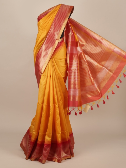 

Pothys Mustard Saree