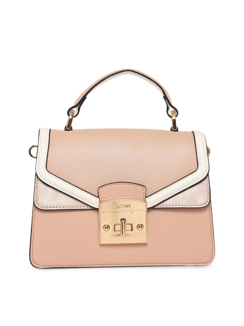 

ALDO Pink Colourblocked Satchel
