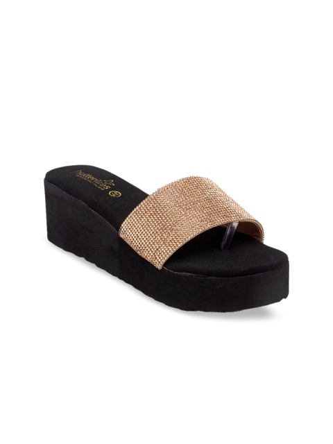 

Butterflies Women Copper-Toned Solid Sandals