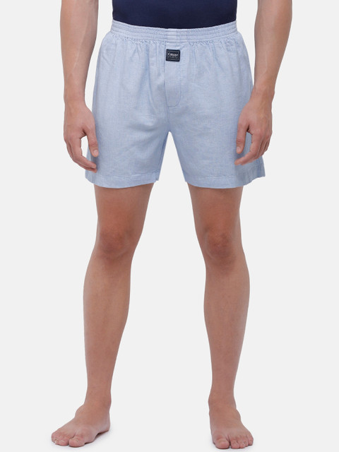 

CAVALLO by Linen Club Men Blue Solid Boxers CAMBH001YD00006-B3_28