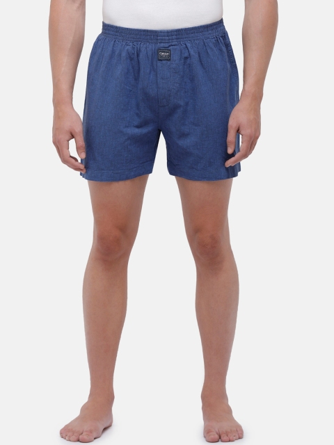 

CAVALLO by Linen Club Men Blue Solid Boxers CAMBH001PD00019-B8_28