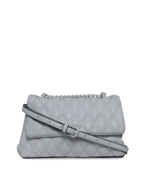 

ALDO White Textured Sling Bag