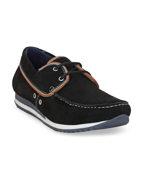 

Get Glamr Men Black Suede Casual Sneakers