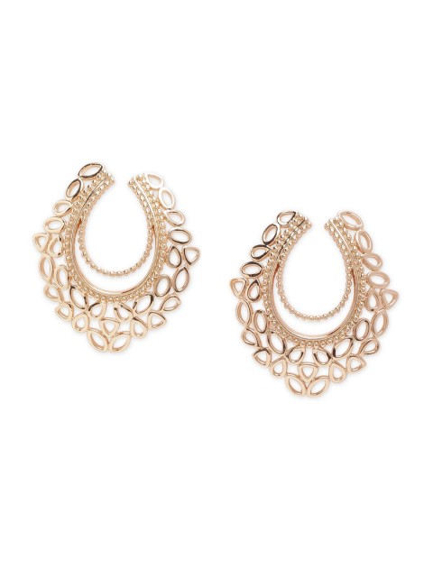 

shaze Gold Plated Contemporary Studs