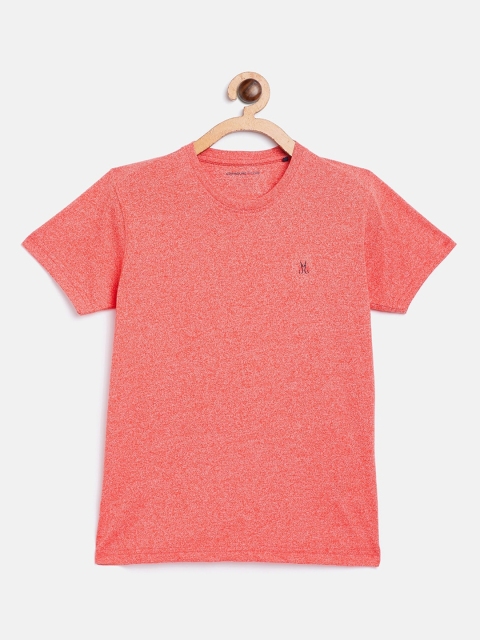 

Crimsoune Club Boys Pink Printed Round Neck T-shirt