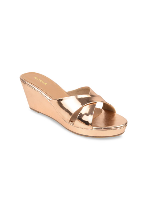 

Rocia Women Rose Gold Solid Wedges