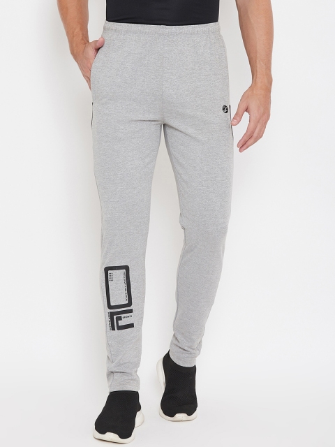 

Bishop Cotton Men Grey Solid Track Pants