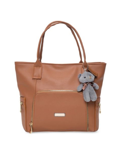 

Ratans Women Tan Solid Shoulder Bag