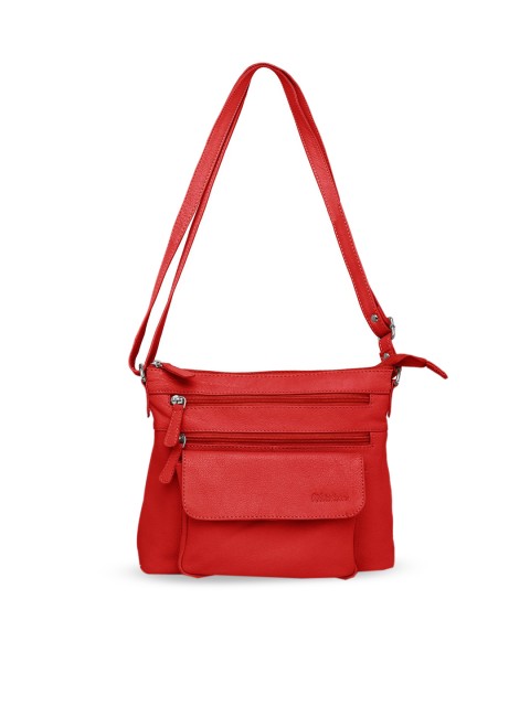 

WildHorn Red Solid Sling Bag