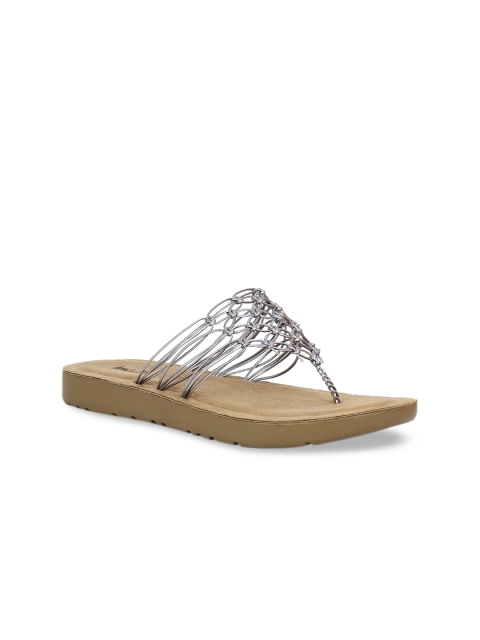 

Inc 5 Women Grey Woven Design Sandals