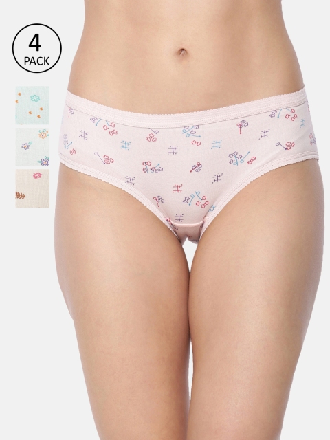 

Dollar Missy Women Pack Of 4 Assorted Hipster Briefs 101L-OE-PO4-NEW