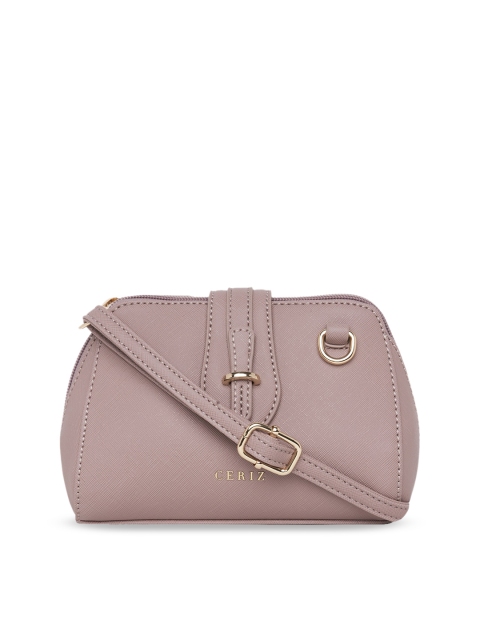 

CERIZ Pink Embellished Sling Bag