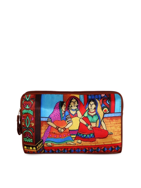 

All Things Sundar Multicoloured Printed Utility Pouch, Multi
