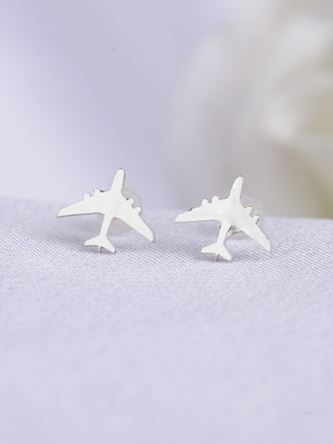 

Bigsmall Silver-Plated Handcrafted Contemporary Studs