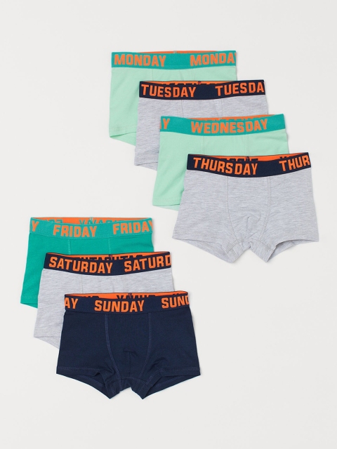 

H&M Boys Grey 7-Pack Boxer Shorts 0971417001