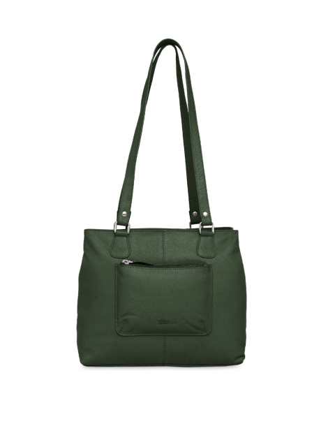 

WildHorn Green Solid Shoulder Bag
