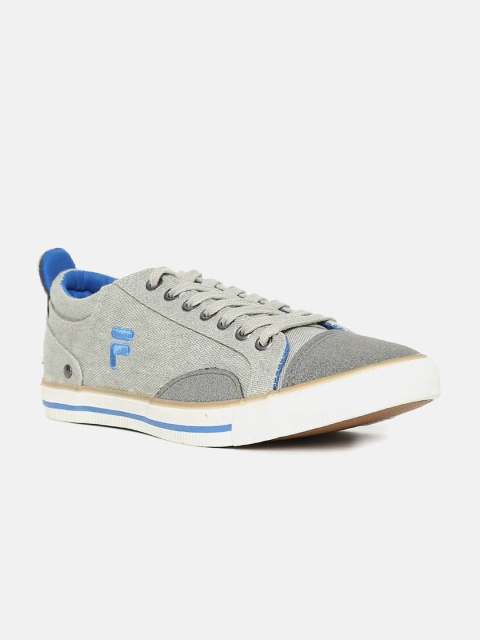 

FILA Men Grey PU Sneakers