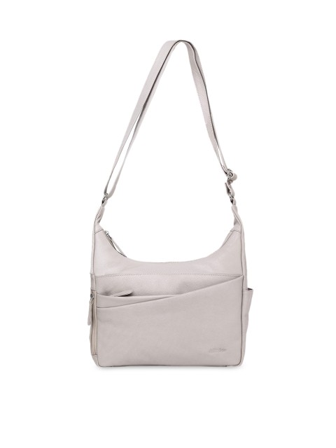 

WildHorn Off-White Solid Sling Bag