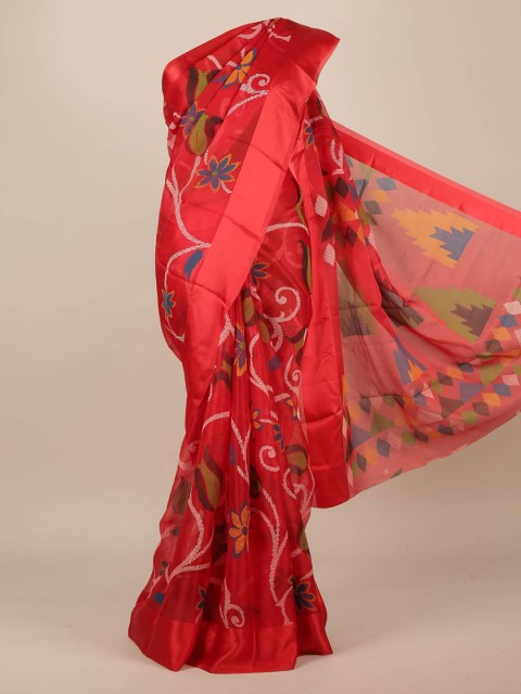 

Pothys Red Printed Saree