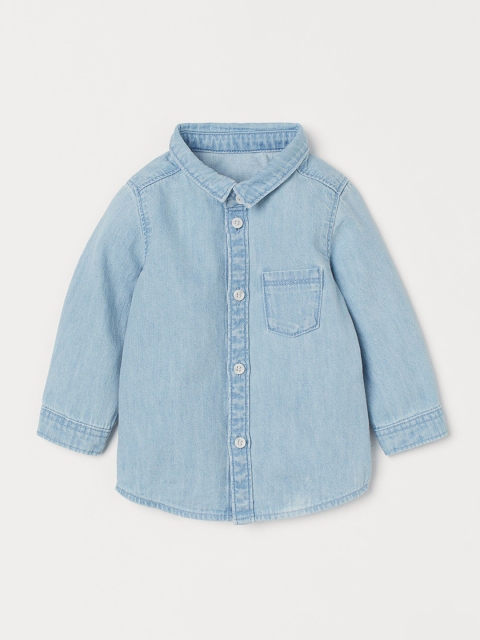 

H&M Boys Blue Cotton Denim Shirt