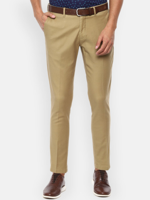 

Louis Philippe Sport Men Khaki Slim Fit Solid Regular Trousers