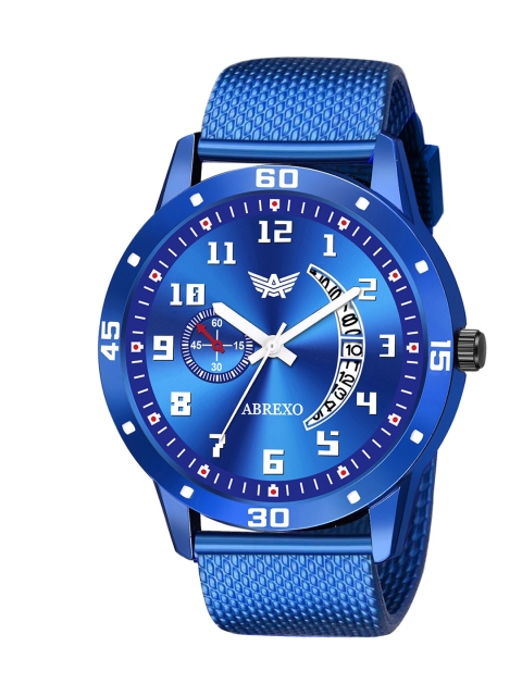 

Abrexo Men Blue Analogue Watch