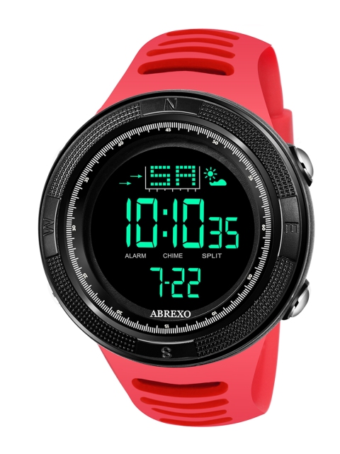 

Abrexo Men Red Digital Watch