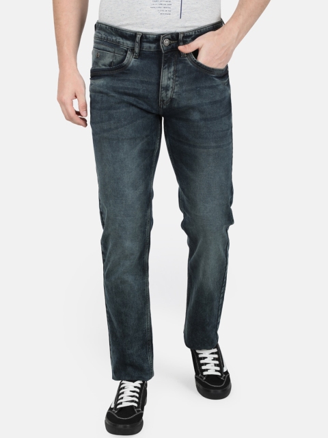 

Monte Carlo Men Blue Slim Fit Mid-Rise Clean Look Jeans