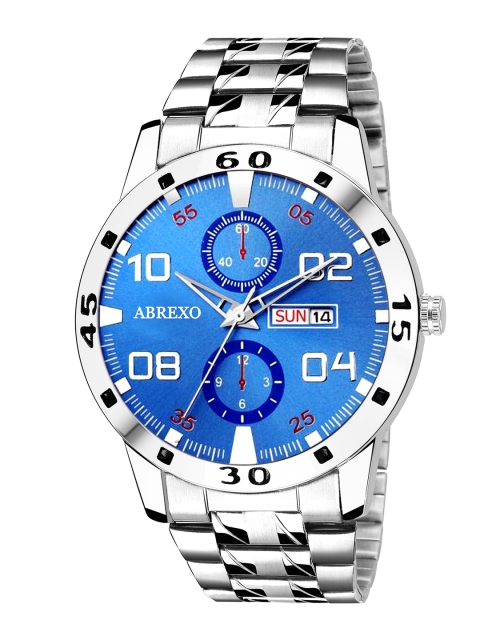 

Abrexo Men Blue Analogue Watch
