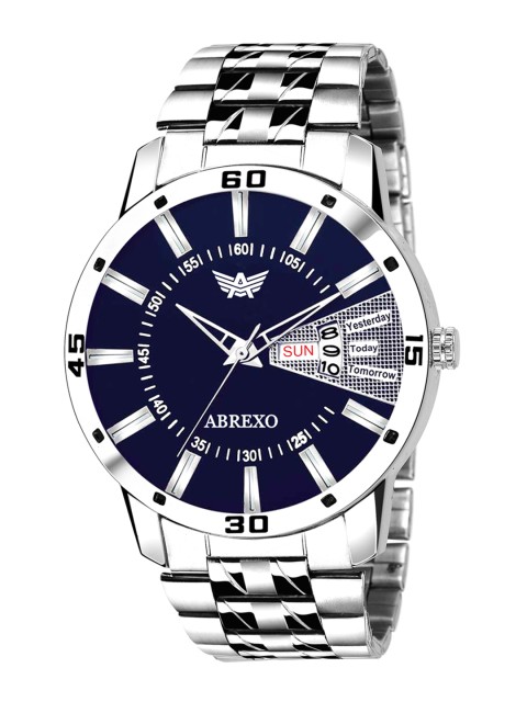 

Abrexo Men Blue Analogue Watch