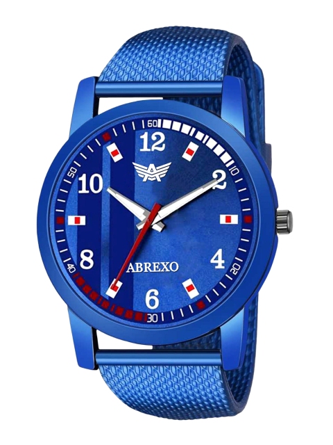 

Abrexo Men Blue Analogue Watch