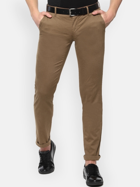 

Louis Philippe Sport Men Brown Slim Fit Solid Regular Trousers