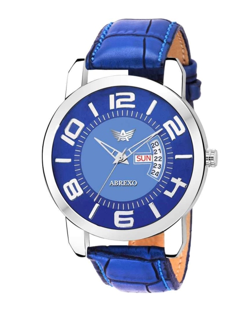 

Abrexo Men Blue Analogue Watch