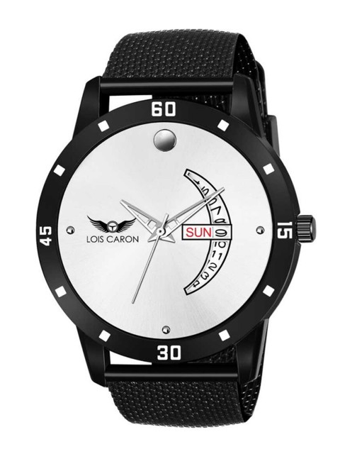

LOIS CARON Men White Analogue Watch MLC-8166