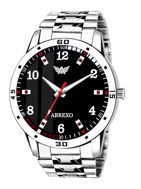 

Abrexo Men Black Analogue Watch