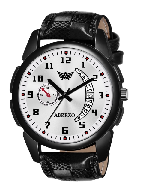 

Abrexo Men White Analogue Watch