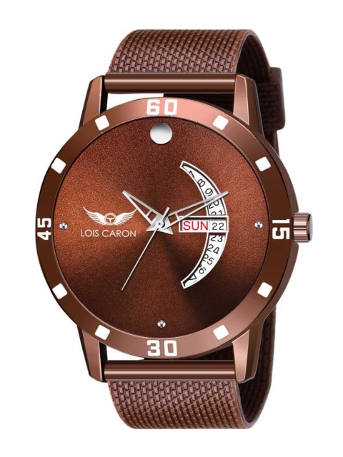 

LOIS CARON Men Brown Analogue Watch MLC-8177